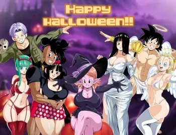 (BlueGraves) Halloween Sex Party (Dragonball) manga cover