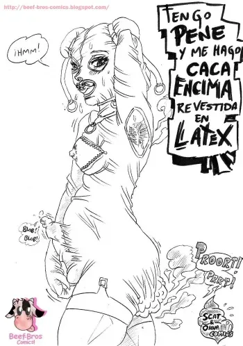 [Beef-Bros] Tengo pene y me hago caca encima revestida en Latex! (spanish) manga cover