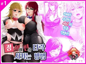 [Marialite (fuka)] Seigi no Mikata o Otosu Houhou | 정의의 편을 타락시키는 방법 [Korean] [Team Edge] [Digital] manga cover