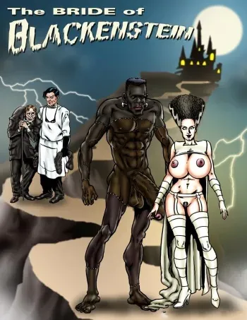 [blacknwhite] The Bride of Blackenstein (Frankenstein) manga cover