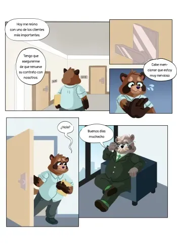 [sibluself] Renew the Contract / Renovando el Contrato [Español] manga cover