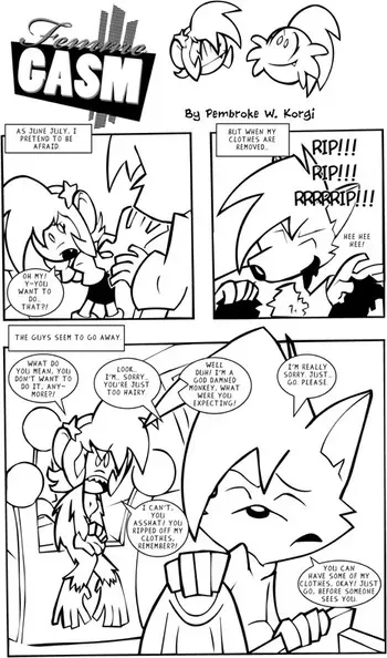 [Pembroke W. Korgi] Femmegasm Side Comic manga cover