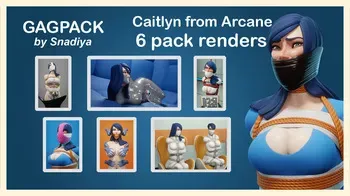 Snadiya Gagpack Caitlyn manga cover