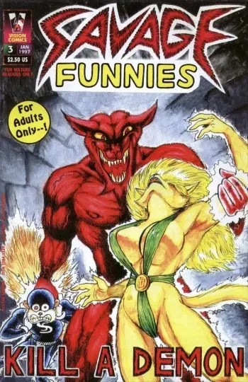[Kjartan Arnorsson] Savage Funnies №3 manga cover