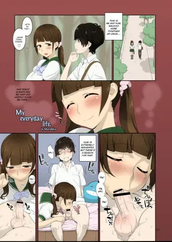 (C82) [P Shoukai (Marumiya)] Boku no Nichijou | My everyday life (Momo-an 25) [English] =SW= & =TV= [Colorized] manga cover
