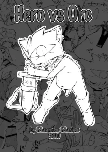 Manmosu Marimo - Hero vs Orc manga cover