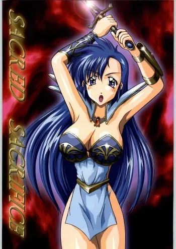 [SHAGWELL, T2000 (Shinobu Shou, Isshiki Nishiki)] Sacred Sacrifice (Mugen Senshi Valis) manga cover