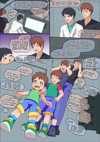 [sock] Father's Day manga cover