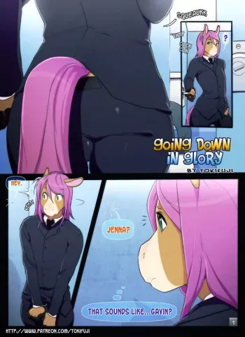 [Tokifuji] Going Down in Glory Ch. 1 manga cover