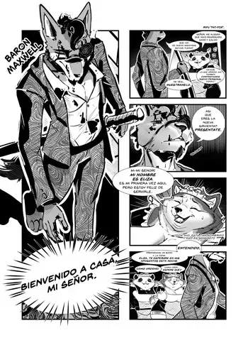 [Miyufatfox] The Baron X the Maid Spanish manga cover