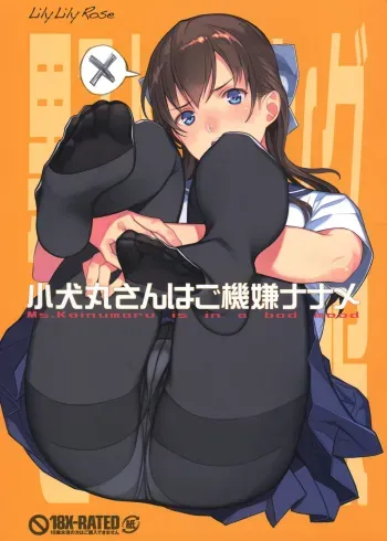Koinumaru-san wa Gokigen Naname | Ms. Koinumaru is in a bad mood manga cover