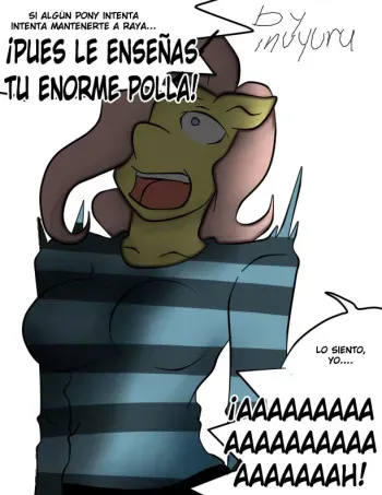 [Inuyuru] Show them your cock! | ¡Pues le Enseñas tu Enorme Polla! (My Little Pony: Friendship is Magic) [Spanish] [LKNOFansub] manga cover