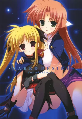 (C74) [THE FLYERS, WIREFRAME (Naruse Mamoru)] NAKED DESIRE (Mahou Shoujo Lyrical Nanoha) manga cover