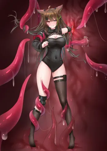 [筱牧] 被强行穿上触手服的兽耳娘（一般向） manga cover