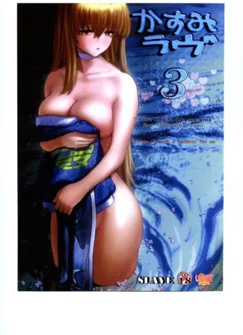 (C65) [Slave (Ebina Souichi)] Kasumi Love 3 (Dead or Alive) manga cover