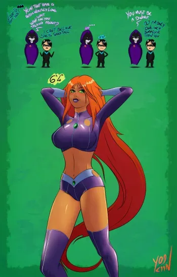 [Yolkiin] Raven x Starfire (Teen Titans) [Ongoing] manga cover