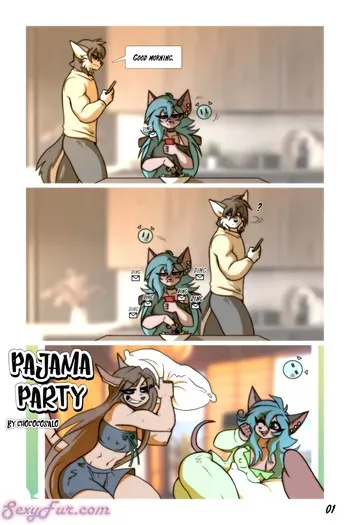 [Chococosalo] Pajama Party manga cover
