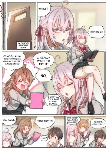 Alya Sometimes Hides Her Feelings in Russian Hypno Fuck NTR manga cover