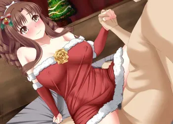 [ 新良梨] 秋乃さんとラブいサンタコスセッ…!! manga cover
