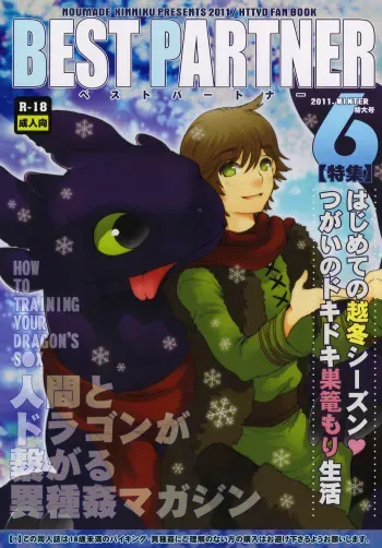 (C81) [Kon'na Tokoro no Kin'niku made Kitaeru nante... (Sugoi Kin'niku)] BEST PARTNER6 (How to Train Your Dragon) manga cover