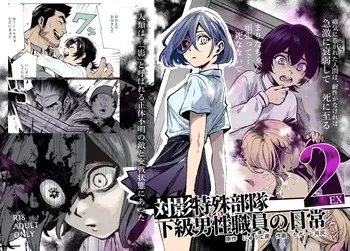 [Nyuu Koubou (Segare Ijiri)] Taiei Tokushu Butai Kakyuu Dansei Shokuin no Nichijou EX2 [Digital] manga cover