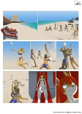 [SeekGr] The dangers of beach bunnies manga cover