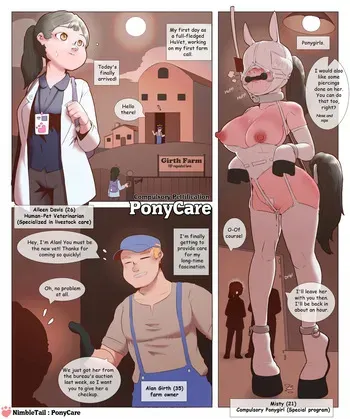 nimbletail ComPet PonyCare manga cover