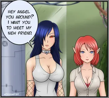 [mtxxxartist] Tess Seliane Angel manga cover