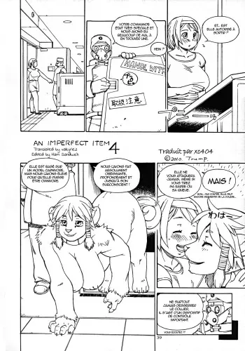 (C79) [TEAM SHUFFLE (TRUMP)] An Imperfect Item 4 (Kemono no Sho Juunana - Book of The Beast 17) [French] [xc404] manga cover