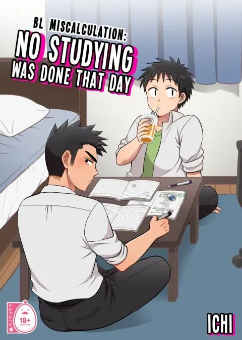 BL Miscalculation: No Studying Was Done That Day manga cover