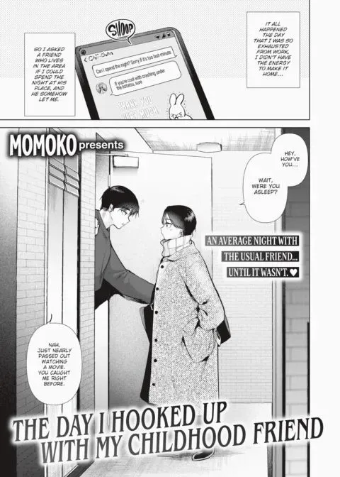 The Day I Hooked Up With My Childhood Friend manga cover