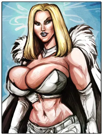 [TheAmericanDream] The Wide Queen Emma Frost manga cover