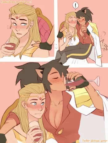 [Oliviajoytaylor] Catradora Comic (She-Ra and the Princesses of Power) (Spanish) [Dogie Gamer] manga cover