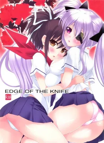 (C81) [Happy Paranoia, Shikkokuno J.P.S. (Wanashiro Giovanna, Hasumi Elan)] Edge Of The Knife (Senran Kagura) manga cover