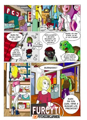 [Psycho Comic J] Furcity [Spanish] manga cover