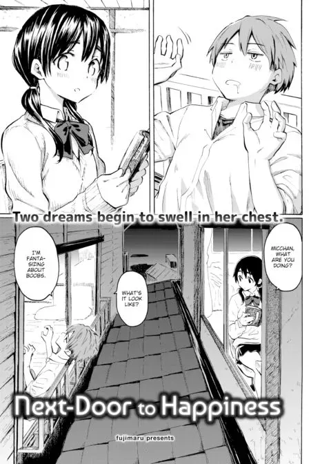 Next-Door to Happiness manga cover