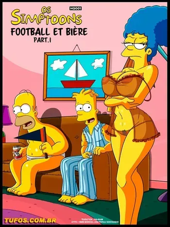 [Tufos] Os Simptoons - Chapitre 1 : Football et Bière [HQ001] (french/français) manga cover