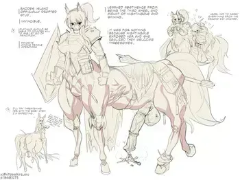 [Hitobashira Aru] Arknights Centaurs Compilation manga cover