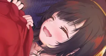 [Harutoshi] Hito ga Oozei Iru no ni Kotatsu no Naka de Megumin ni Kossori Ecchi na Koto suru Yatsu [Animated] (Kono Subarashii Sekai ni Syukufuku o!) manga cover