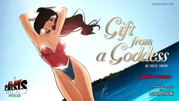 [Leadpoison] Slave Crisis #4 - Gift From a Goddess (Justice League) manga cover