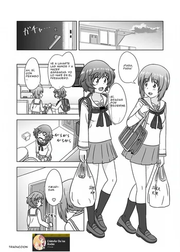 Miho/Yukari yuri erotic manga: "Nothing but Fun Times"(Español)(CristoferDeLosAndes) manga cover