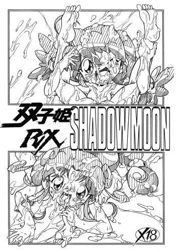 (Princess Festa 2) [Hizatsuki Nakidashi-dou (Arukime desu)] Futago Hime RX SHADOWMOON (Fushigiboshi no Futago Hime) manga cover