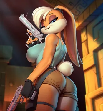 [Pak009] Lola Croft (Looney Toons, Tomb Raider) manga cover