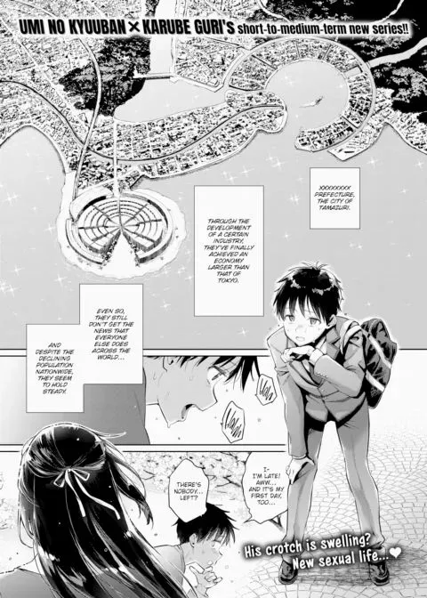 Just by Chance! Chapter 1 ~Tamazuri City's (Sex) Industry Reform Academy~ manga cover