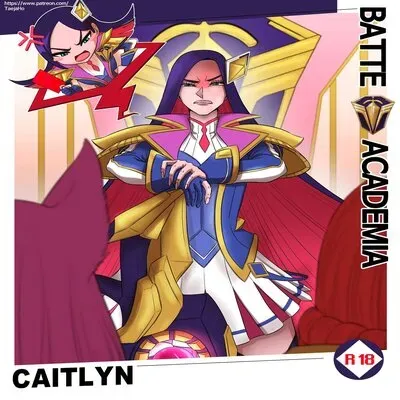 Battle Academia Caitlyn [Doujinshi] manga cover