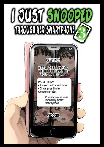 [Chocoro] Kanojo no SmaPho o Nozoita dake nano ni 3 | I Just Snooped through Her Smartphone 3 [English] [Decensored] manga cover