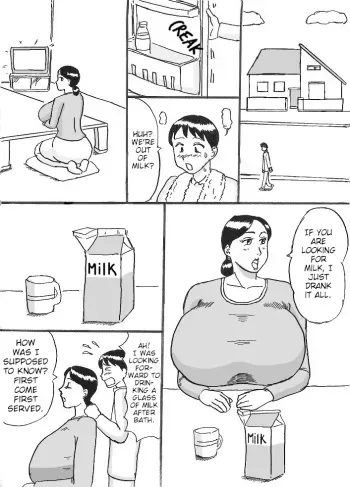 Mama Milk manga cover