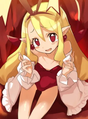 [じゃんくピーナッツ] 困り顔フロンちゃん (魔界戦記ディスガイア) manga cover