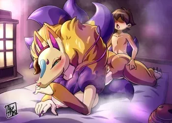 Artist [Tojyo] Kyuubi and Shota (Youkai Watch) manga cover