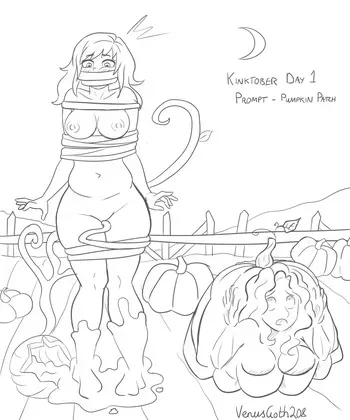 [VenusGoth208] Kinktober 2024 manga cover